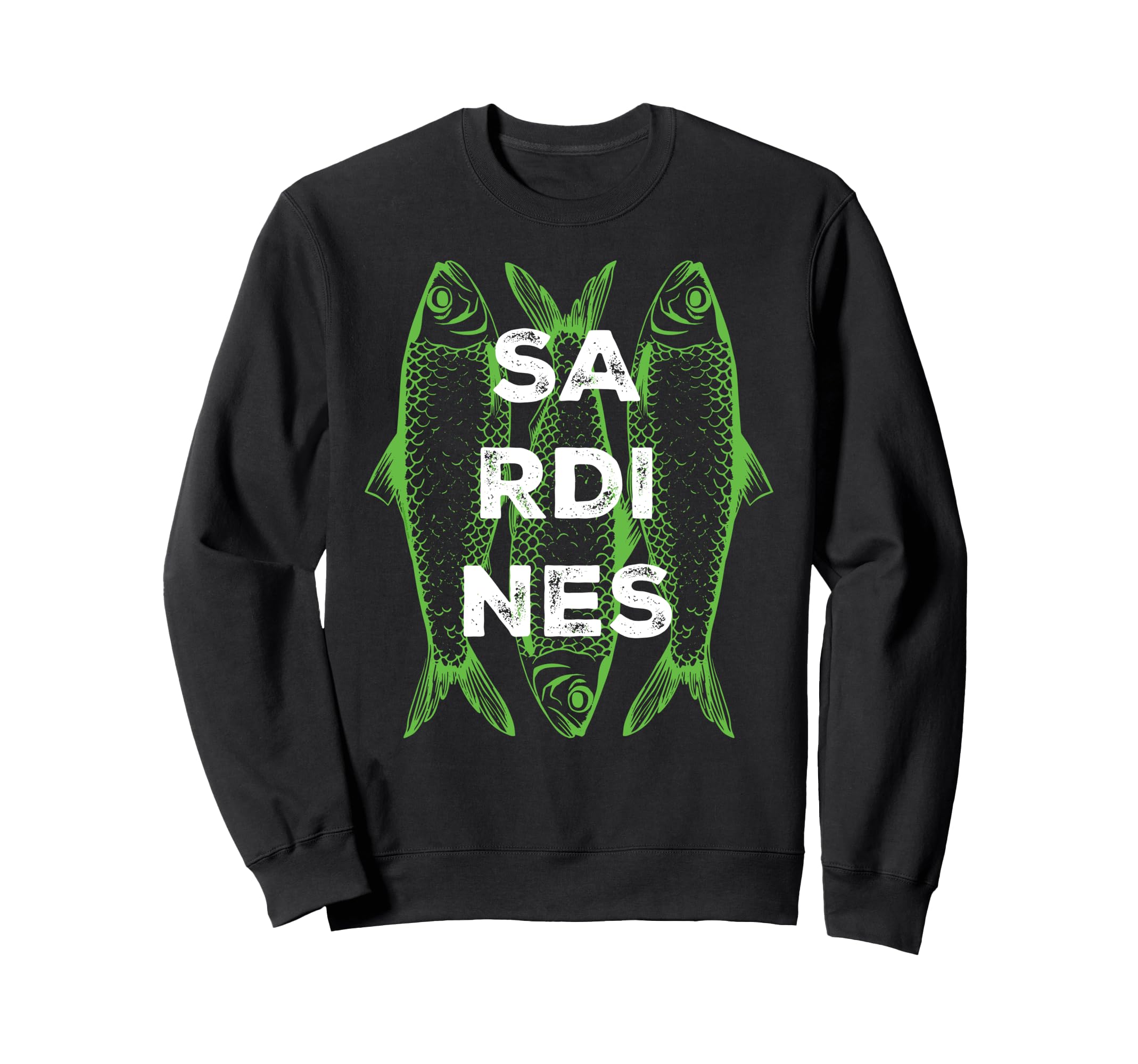 Sardines Illustration Trio Minimalist Sweatshirt - Streetwear Style Unisex - T-Shirt, Sweatshirt, Hoodie