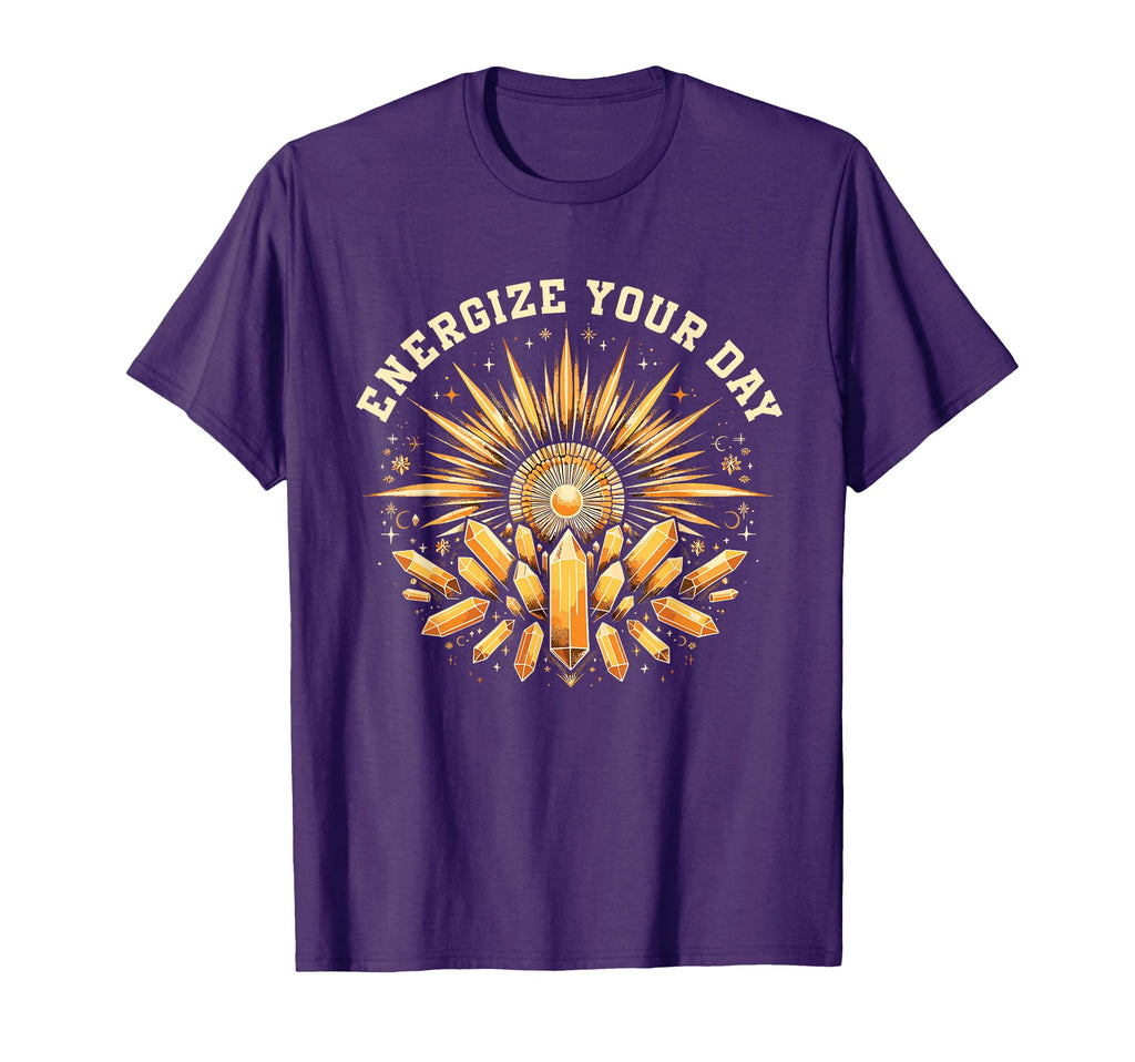 Funny Crystal Healing Crystals And T-Shirt - Fun Novelty Design for Adults - T-Shirt, Sweatshirt, Hoodie