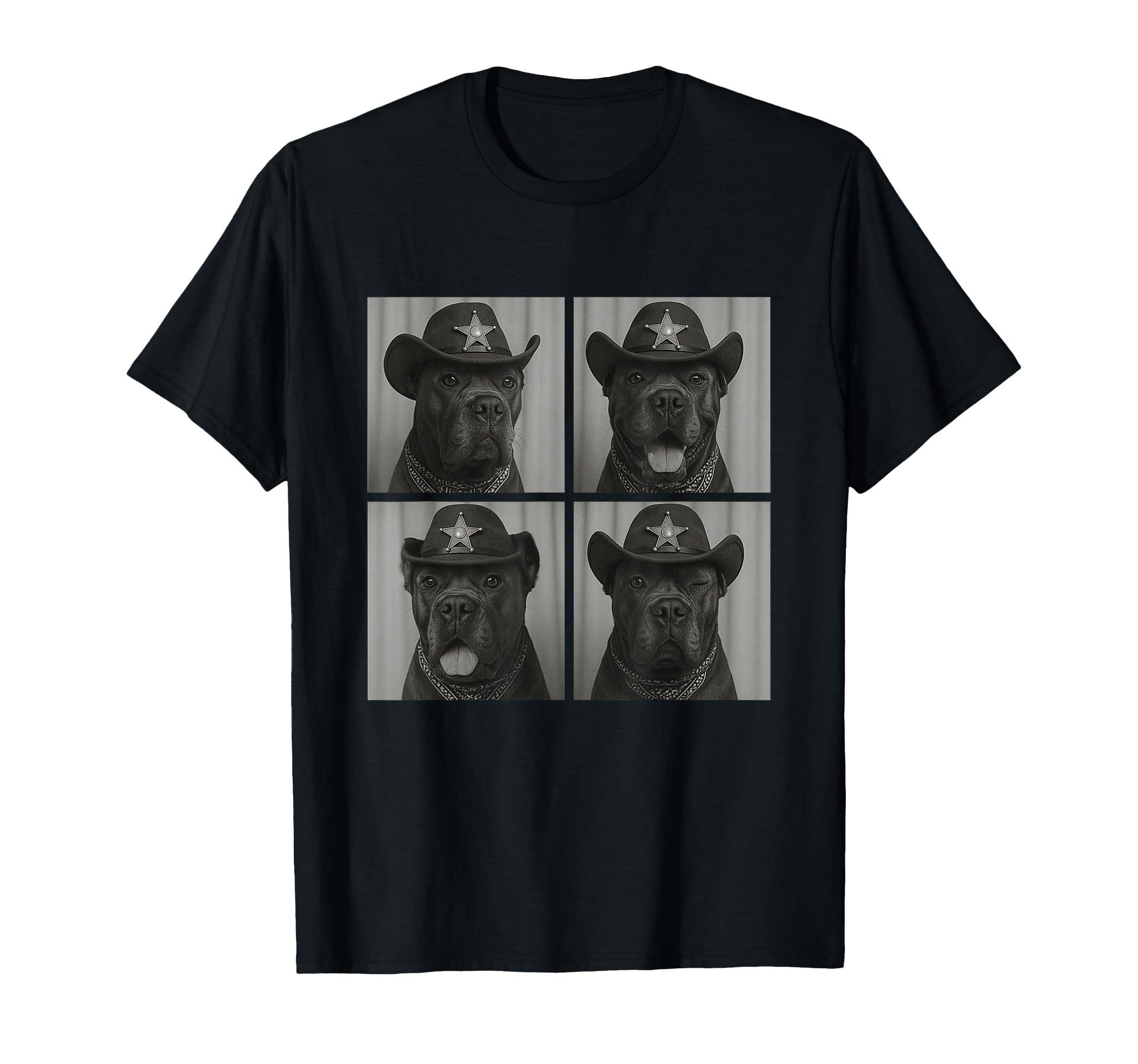 Cane Corso Funny Cowboy Dogs Western T-Shirt - Unique Graphic Unisex - T-Shirt, Sweatshirt, Hoodie