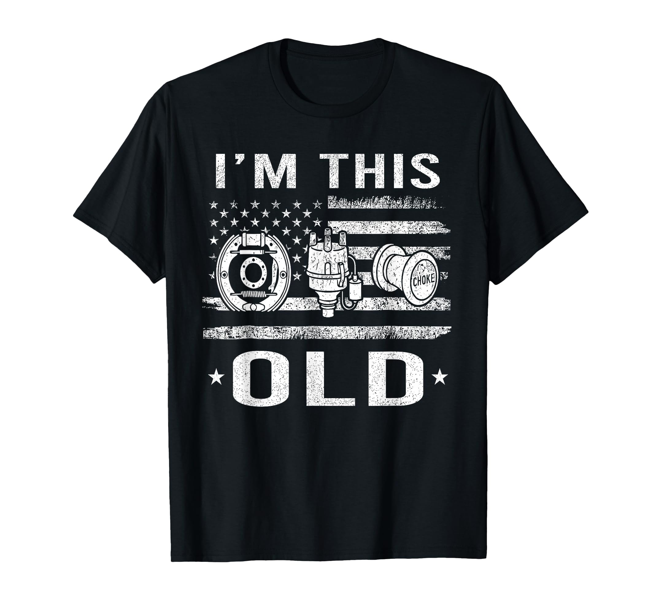 Im This Old Funny Car Parts T-Shirt - Aesthetic Graphic for Adults - T-Shirt, Sweatshirt, Hoodie