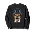 Funny Motorcycle Helmet Smooth Fox Sweatshirt - Fun Novelty Design Unisex - T-Shirt, Sweatshirt, Hoodie