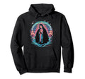 Catholic Gift Outrun Retrowave Vaporwave Hoodie - Graphic Print Men Women - T-Shirt, Sweatshirt, Hoodie