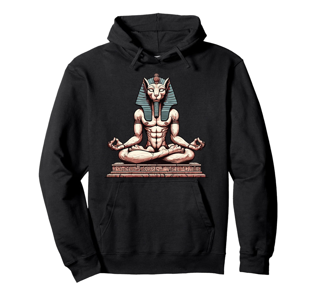 Meditation Sphynx Yoga Pose Relaxing Hoodie - Streetwear Style Unisex - T-Shirt, Sweatshirt, Hoodie