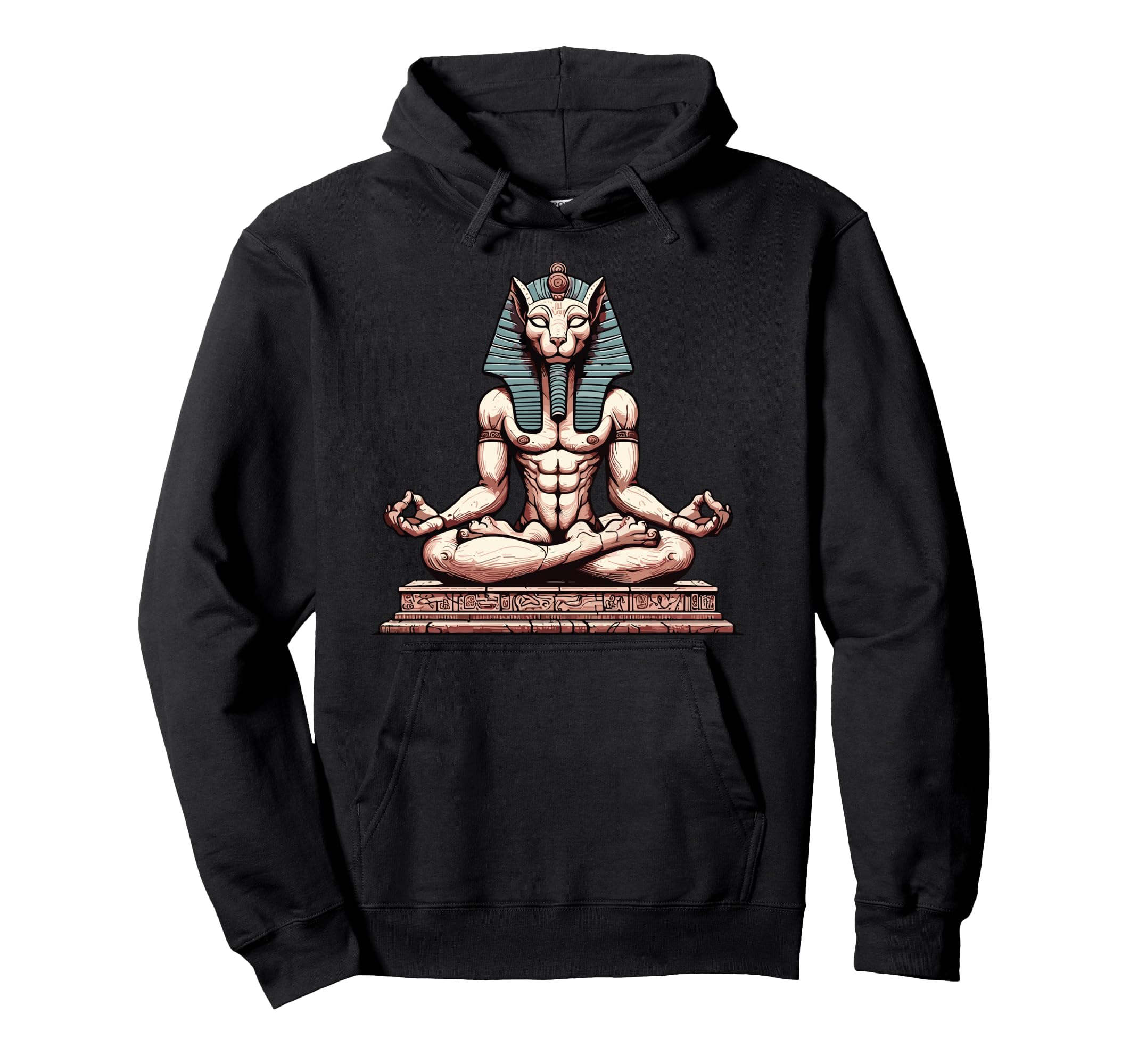 Meditation Sphynx Yoga Pose Relaxing Hoodie - Streetwear Style Unisex - T-Shirt, Sweatshirt, Hoodie