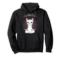 Funny Llamaste Llama Yoga Meditation Hoodie - Fun Novelty Design Unisex - T-Shirt, Sweatshirt, Hoodie