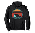 Otter Vaporwave 80S 90S Synthwave Hoodie - Minimalist Print Unisex - T-Shirt, Sweatshirt, Hoodie
