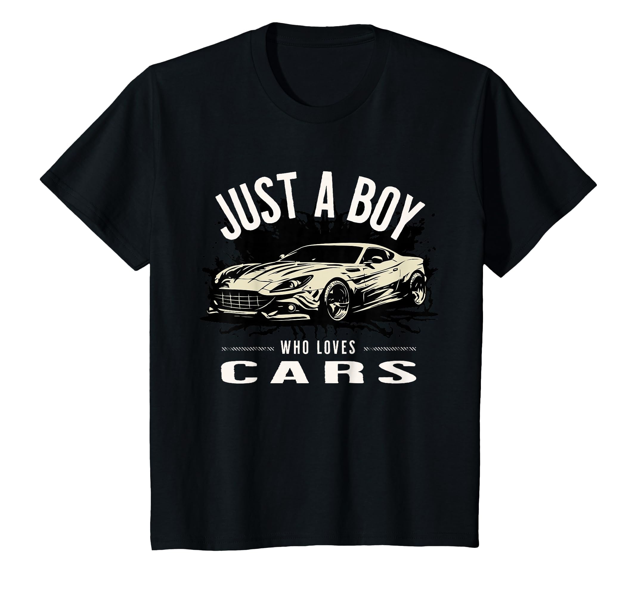 Just Who Loves Cars Sleek Sports Car T-Shirt - Minimalist Print Men Women - T-Shirt, Sweatshirt, Hoodie