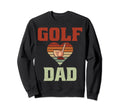 Golf Dad Sunset Golfer Daddy Sweatshirt - Aesthetic Graphic Men Women - T-Shirt, Sweatshirt, Hoodie
