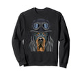 Funny Motorcycle Helmet Gordon Setter Sweatshirt - Streetwear Style Unisex - T-Shirt, Sweatshirt, Hoodie