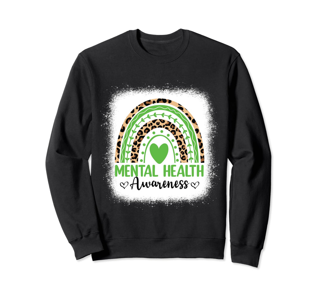 Elehant Mental Health Awareness Sweatshirt - Minimalist Print Men Women - T-Shirt, Sweatshirt, Hoodie