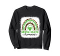 Elehant Mental Health Awareness Sweatshirt - Minimalist Print Men Women - T-Shirt, Sweatshirt, Hoodie