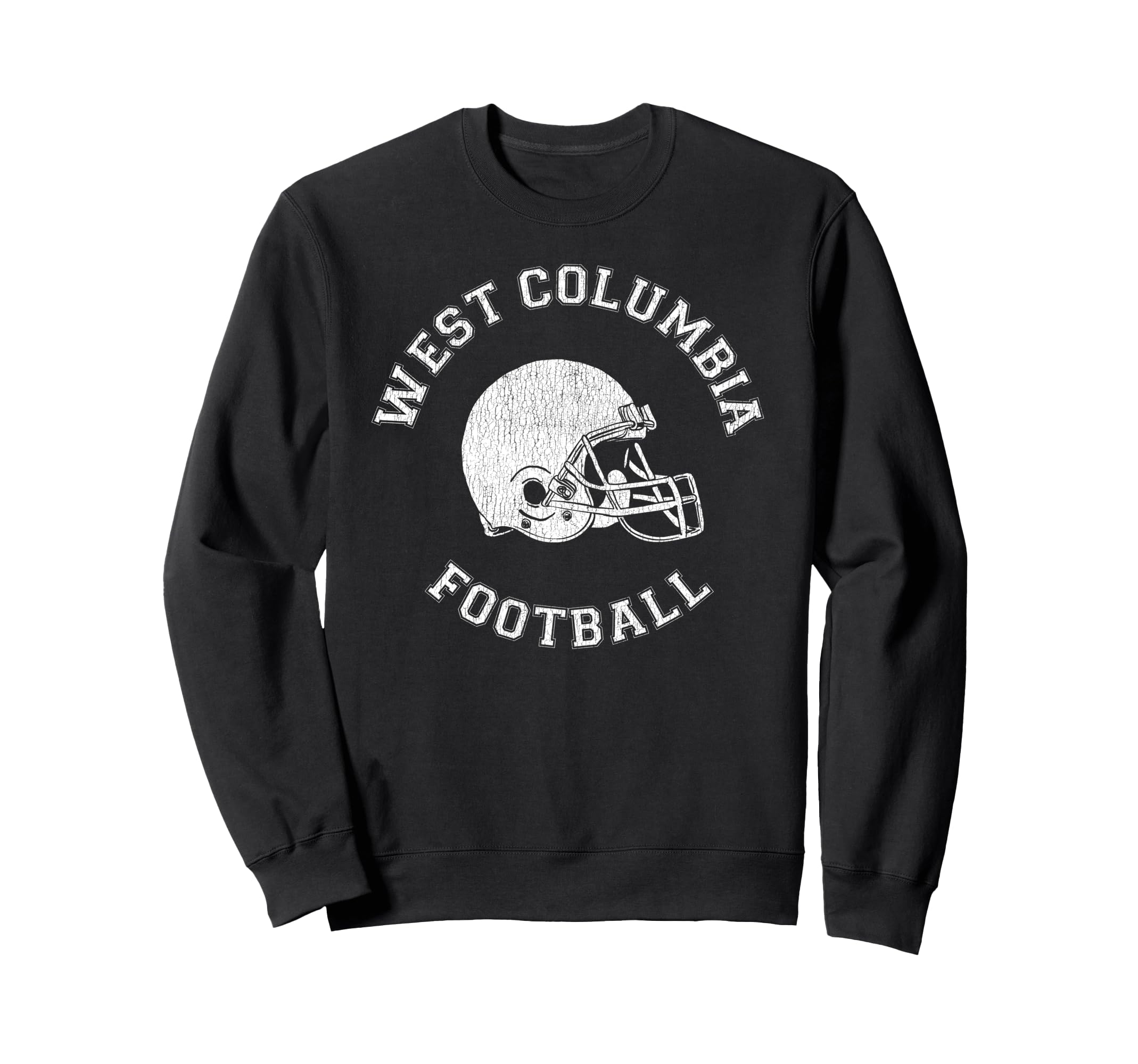 West Columbia Football Distressed Sweatshirt - Trendy Graphic for Adults - T-Shirt, Sweatshirt, Hoodie