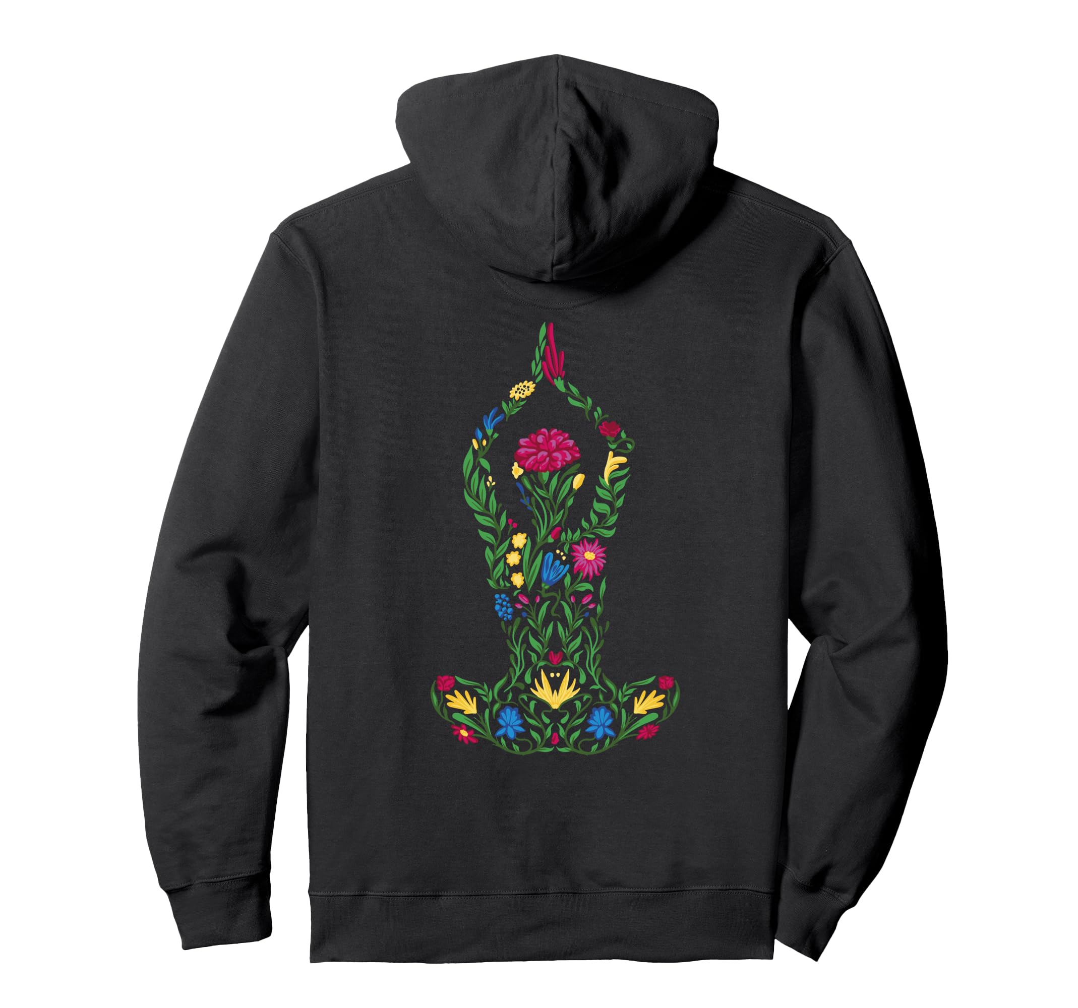 Yoga Meditation Mandala Spiritual Hoodie - Casual Everyday Wear for Adults - T-Shirt, Sweatshirt, Hoodie