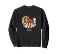 Thanksgiving Turkey Typography Fall Sweatshirt - Trendy Graphic Men Women - T-Shirt, Sweatshirt, Hoodie