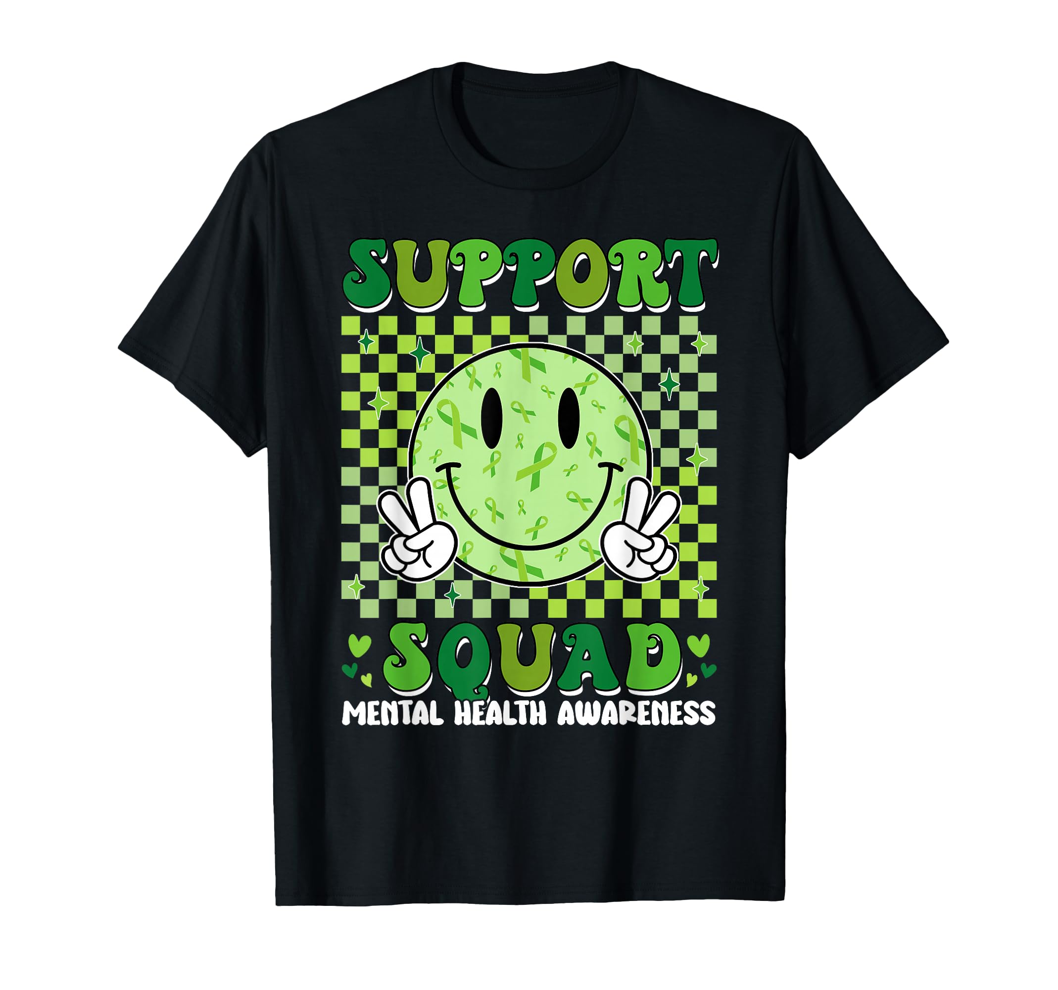 Motivational Support Squad Warrior T-Shirt - Minimalist Print for Adults - T-Shirt, Sweatshirt, Hoodie