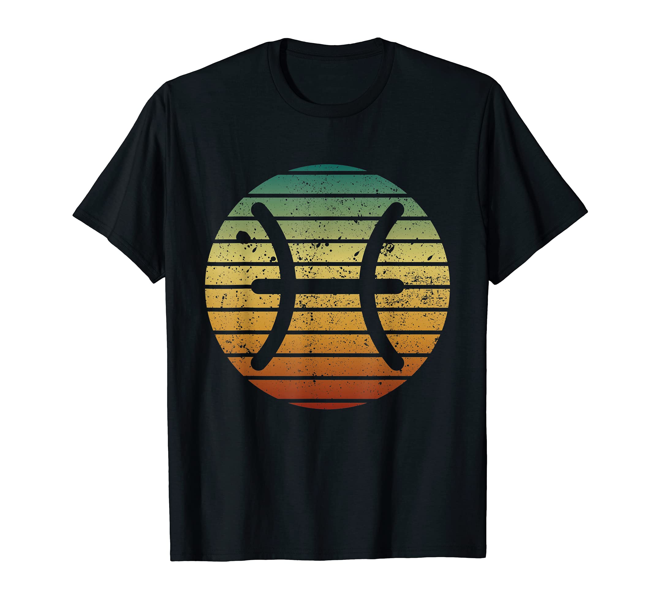 Pisces Gifts Funny Sunset Zodiac Sign T-Shirt - Trendy Graphic for Adults - T-Shirt, Sweatshirt, Hoodie
