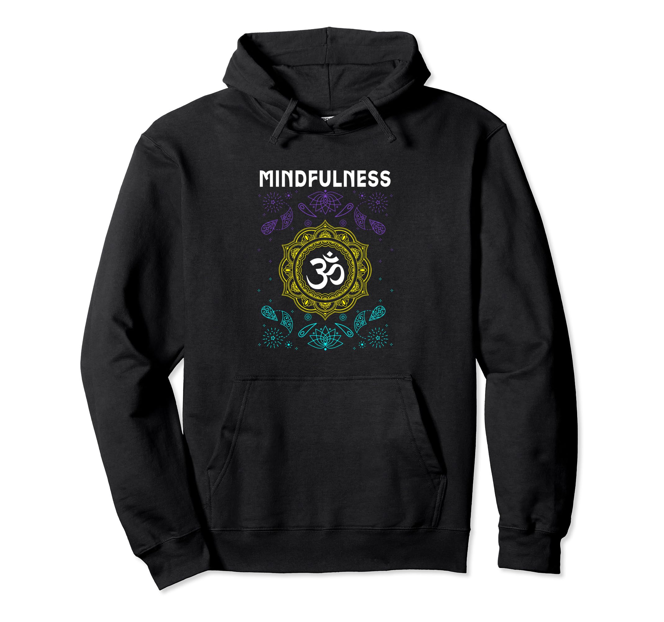 Mindfulness Namaste Spiritual Balance Hoodie - Minimalist Print Unisex - T-Shirt, Sweatshirt, Hoodie