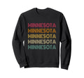 Minnesota 70S 80S Throwback Sweatshirt - Fun Novelty Design Unisex - T-Shirt, Sweatshirt, Hoodie