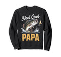 Reel Papa Fishing Lover Grandpa Sweatshirt - Streetwear Style for Adults - T-Shirt, Sweatshirt, Hoodie