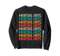 Martial Arts Typography Sweatshirt - Streetwear Style for Adults - T-Shirt, Sweatshirt, Hoodie