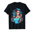 Pinup Pin Up American T-Shirt - Aesthetic Graphic for Adults - T-Shirt, Sweatshirt, Hoodie