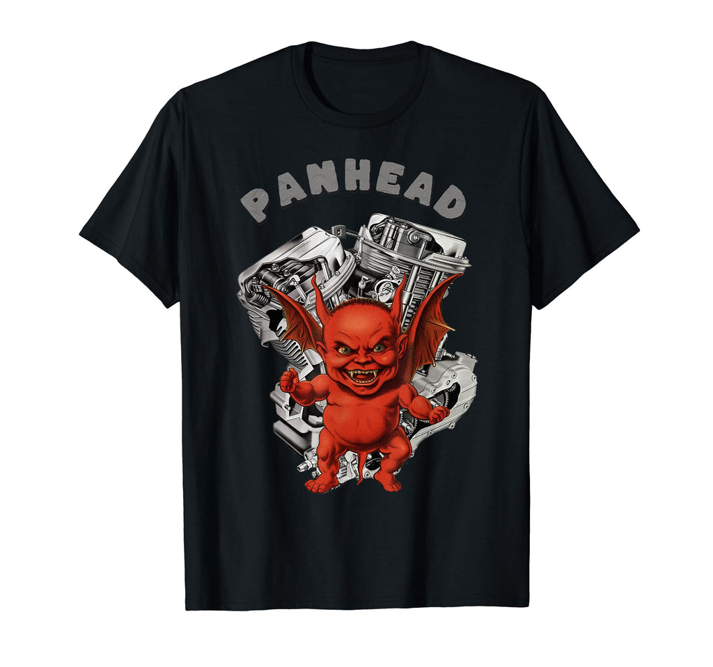 Hd Panhead Old School Hot Rod Rockabilly T-Shirt - Graphic Print Unisex - T-Shirt, Sweatshirt, Hoodie