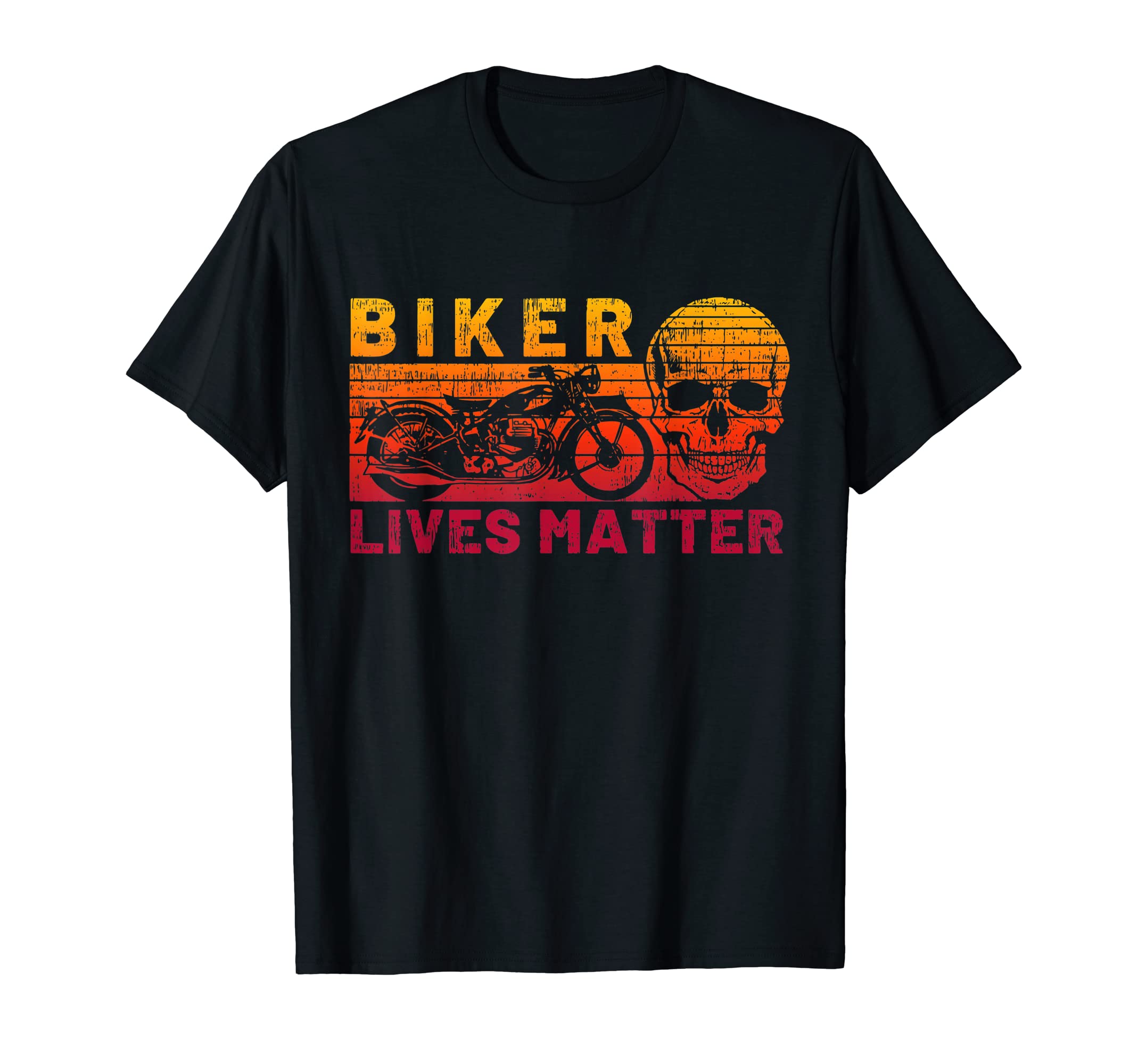 Biker Lives Matter Motorcycle Quotes T-Shirt - Minimalist Print for Adults - T-Shirt, Sweatshirt, Hoodie