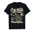 Motorcycle Biker Cafe Racer T-Shirt - Custom Art Print Men Women - T-Shirt, Sweatshirt, Hoodie