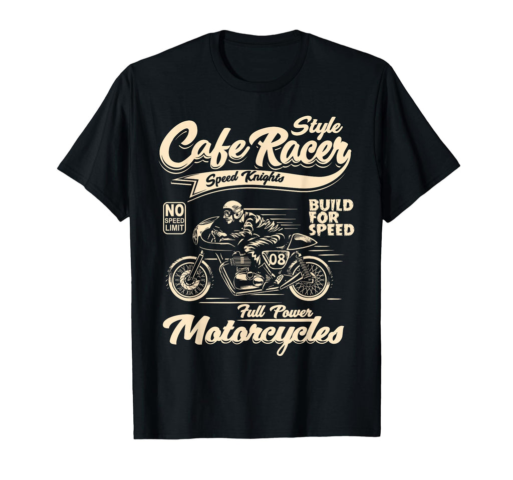 Motorcycle Biker Cafe Racer T-Shirt - Streetwear Style Unisex - T-Shirt, Sweatshirt, Hoodie