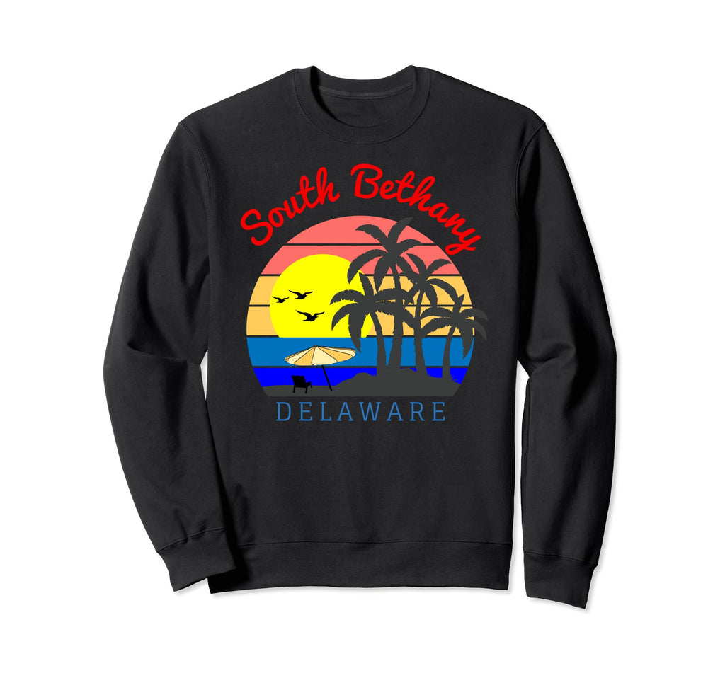 South Bethany Delaware Beach Sweatshirt - Custom Art Print for Adults - T-Shirt, Sweatshirt, Hoodie