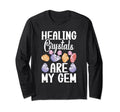 Crystal Healing Sage Crystal Reiki T-Shirt - Minimalist Print for Adults - T-Shirt, Sweatshirt, Hoodie