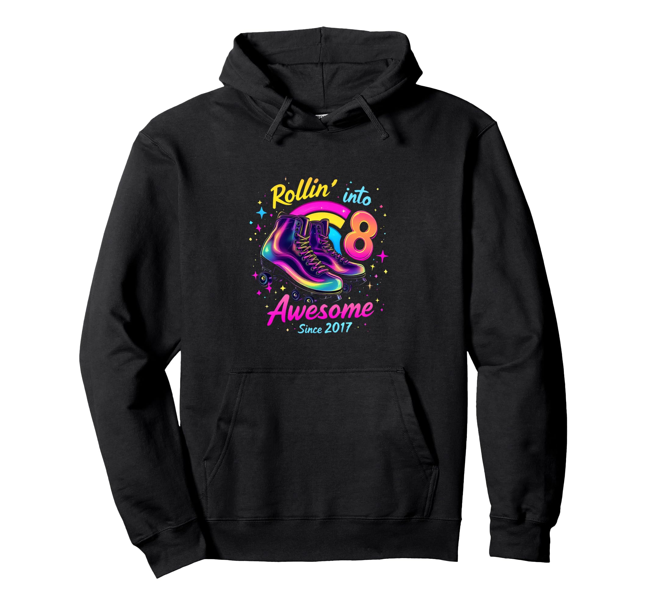 Roller Skating Legends Awesome Since Hoodie - Fun Novelty Design Unisex - T-Shirt, Sweatshirt, Hoodie