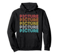 Picture Hoodie - Minimalist Print for Adults - T-Shirt, Sweatshirt, Hoodie