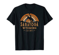 Saratoga Wyoming Wy Rodeo Cowboy T-Shirt - Casual Everyday Wear for Adults - T-Shirt, Sweatshirt, Hoodie