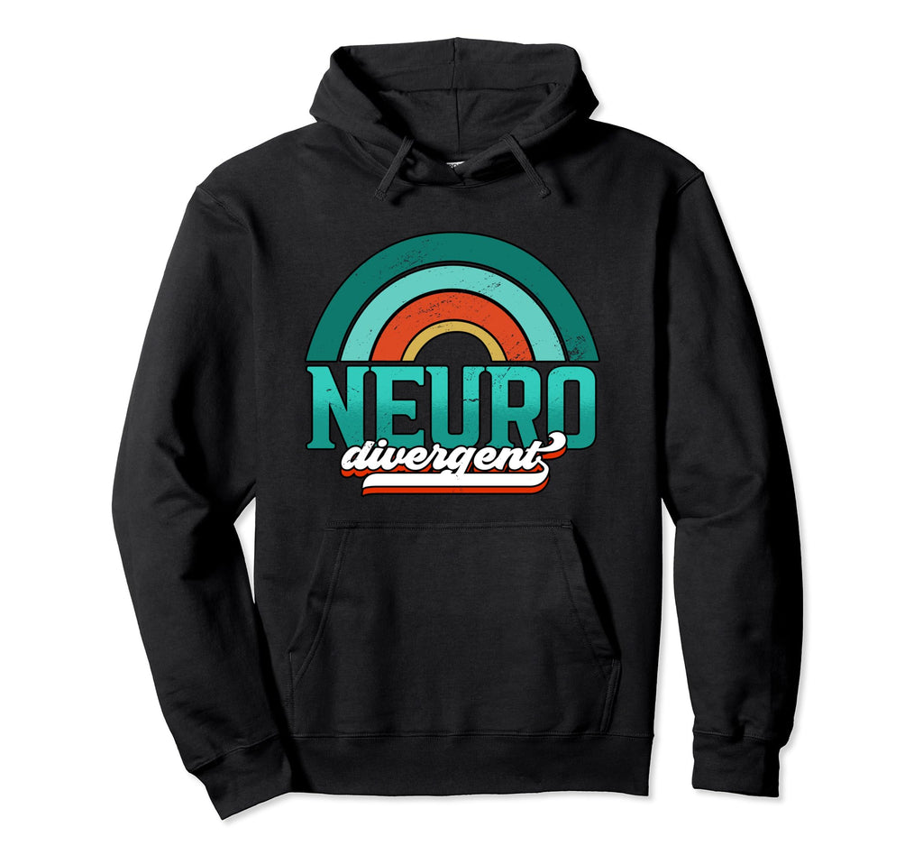 Adhd Awareness Neuro Divergent Hoodie - Graphic Print for Adults - T-Shirt, Sweatshirt, Hoodie
