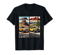 All American Auto Icons T-Shirt - Graphic Print for Adults - T-Shirt, Sweatshirt, Hoodie