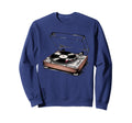 Audio Lp Vinyl Record Player Sweatshirt - Aesthetic Graphic Men Women - T-Shirt, Sweatshirt, Hoodie