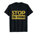 All Tees Stop Stigma Mental Health Sweatshirt - Unique Graphic Unisex - T-Shirt, Sweatshirt, Hoodie