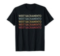 West Sacramento California West T-Shirt - Novelty Apparel Unisex - T-Shirt, Sweatshirt, Hoodie