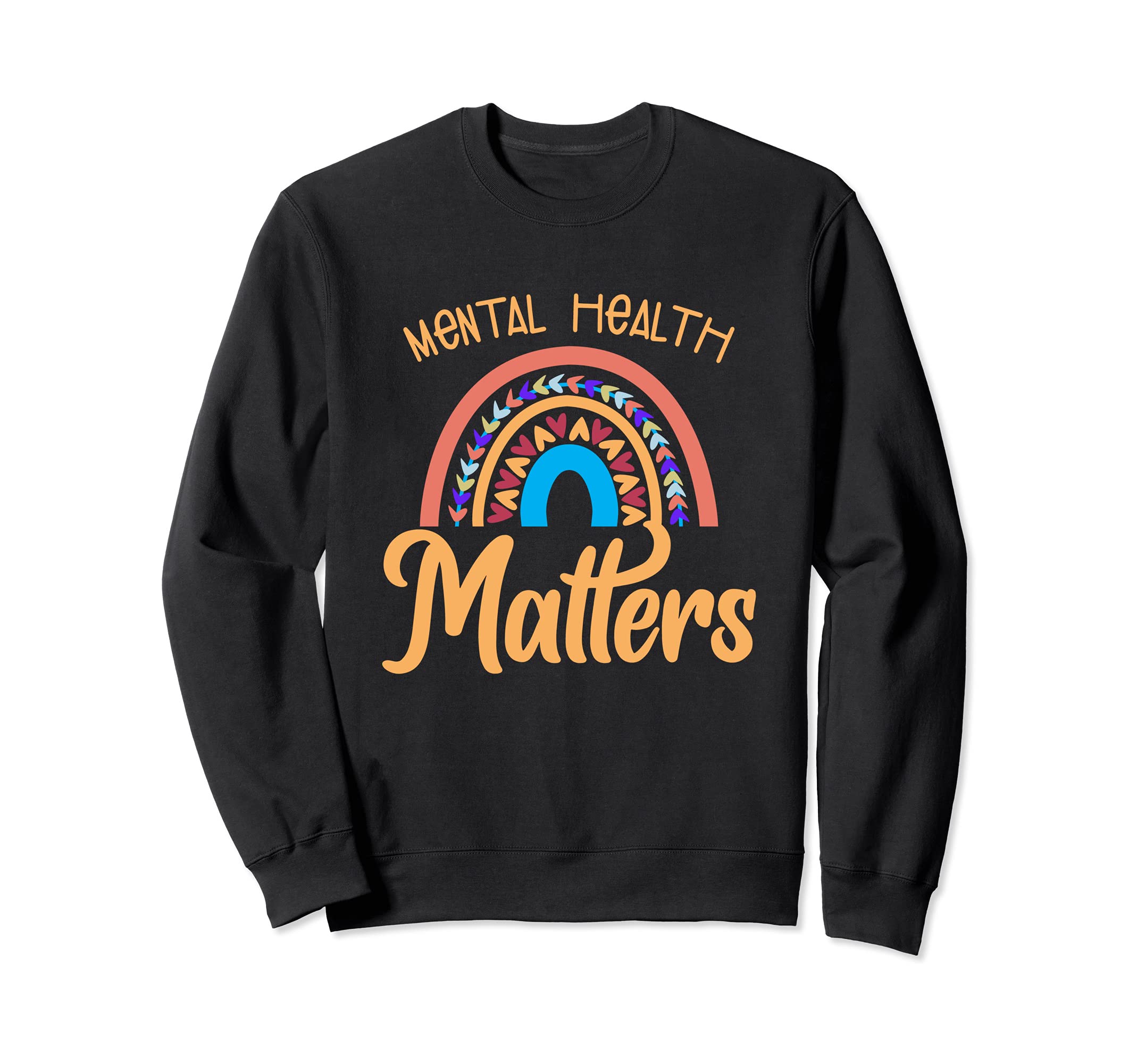 Human Brain Stigma Awareness Sweatshirt - Unique Graphic for Adults - T-Shirt, Sweatshirt, Hoodie