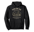 Ride Or Die Custom Motorcycle Hoodie - Casual Everyday Wear for Adults - T-Shirt, Sweatshirt, Hoodie