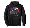 1966 1967 Nova Ss Usa Flag Patriotic Hoodie - Novelty Apparel Unisex - T-Shirt, Sweatshirt, Hoodie