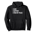 Animal Welfare Worker Meme Self Care Hoodie - Minimalist Print for Adults - T-Shirt, Sweatshirt, Hoodie