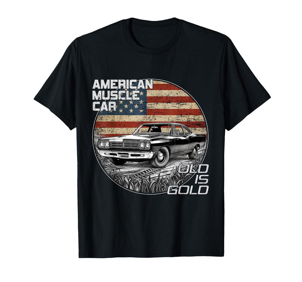 1969 69 Hemi Silhouette American T-Shirt - Aesthetic Graphic Men Women - T-Shirt, Sweatshirt, Hoodie