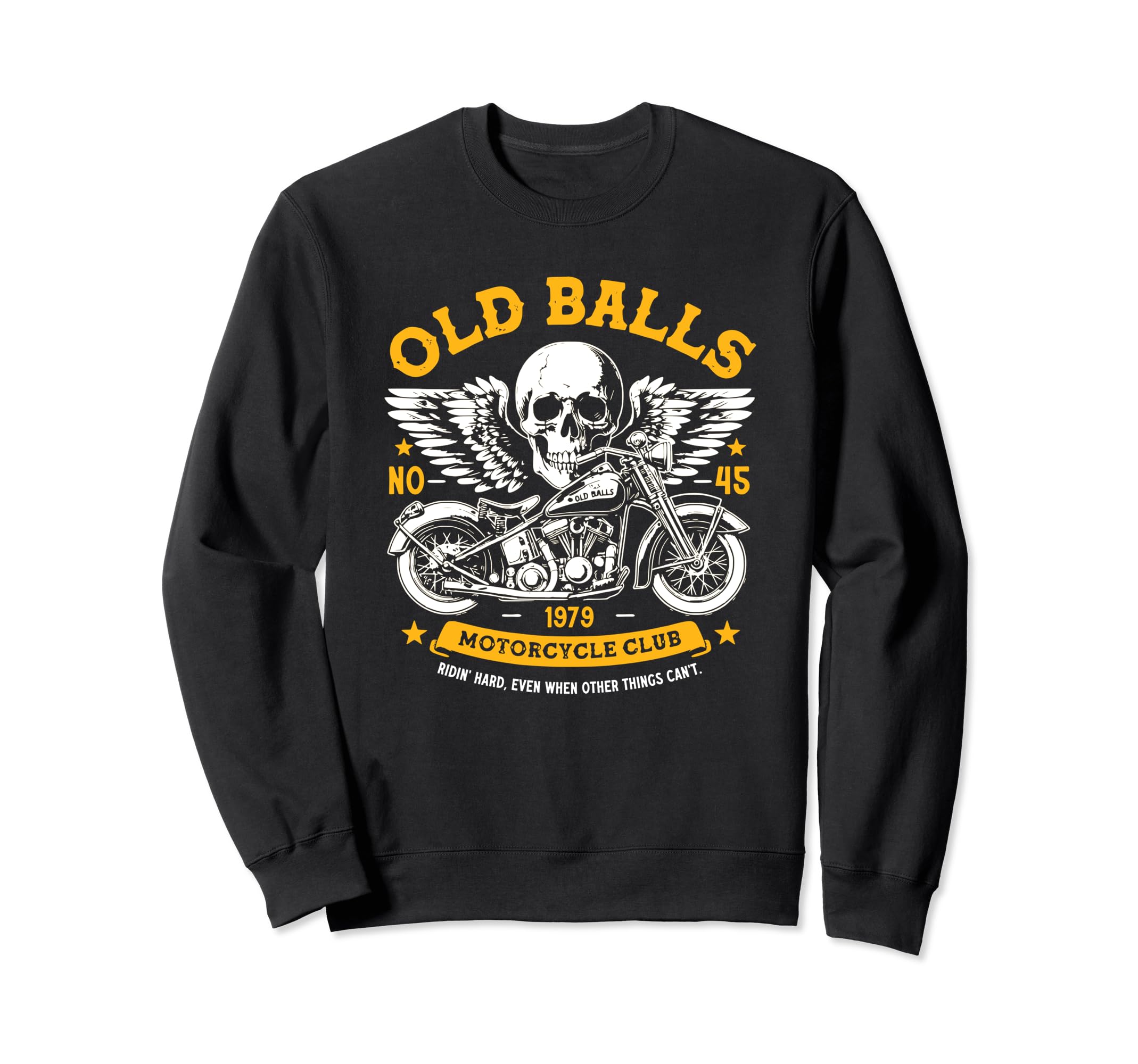 Motorcycle 1979 45Th Birthday Old Sweatshirt - Unique Graphic Men Women - T-Shirt, Sweatshirt, Hoodie
