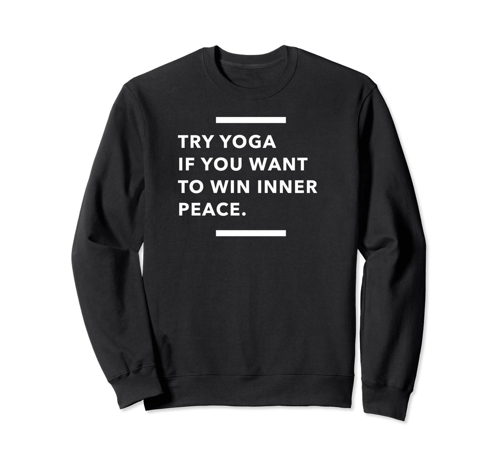 Yoga Positive Mindfulness Yogi Sweatshirt - Casual Everyday Wear Men Women - T-Shirt, Sweatshirt, Hoodie