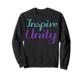 Inspire Unity Mental Health Sweatshirt - Unique Graphic for Adults - T-Shirt, Sweatshirt, Hoodie