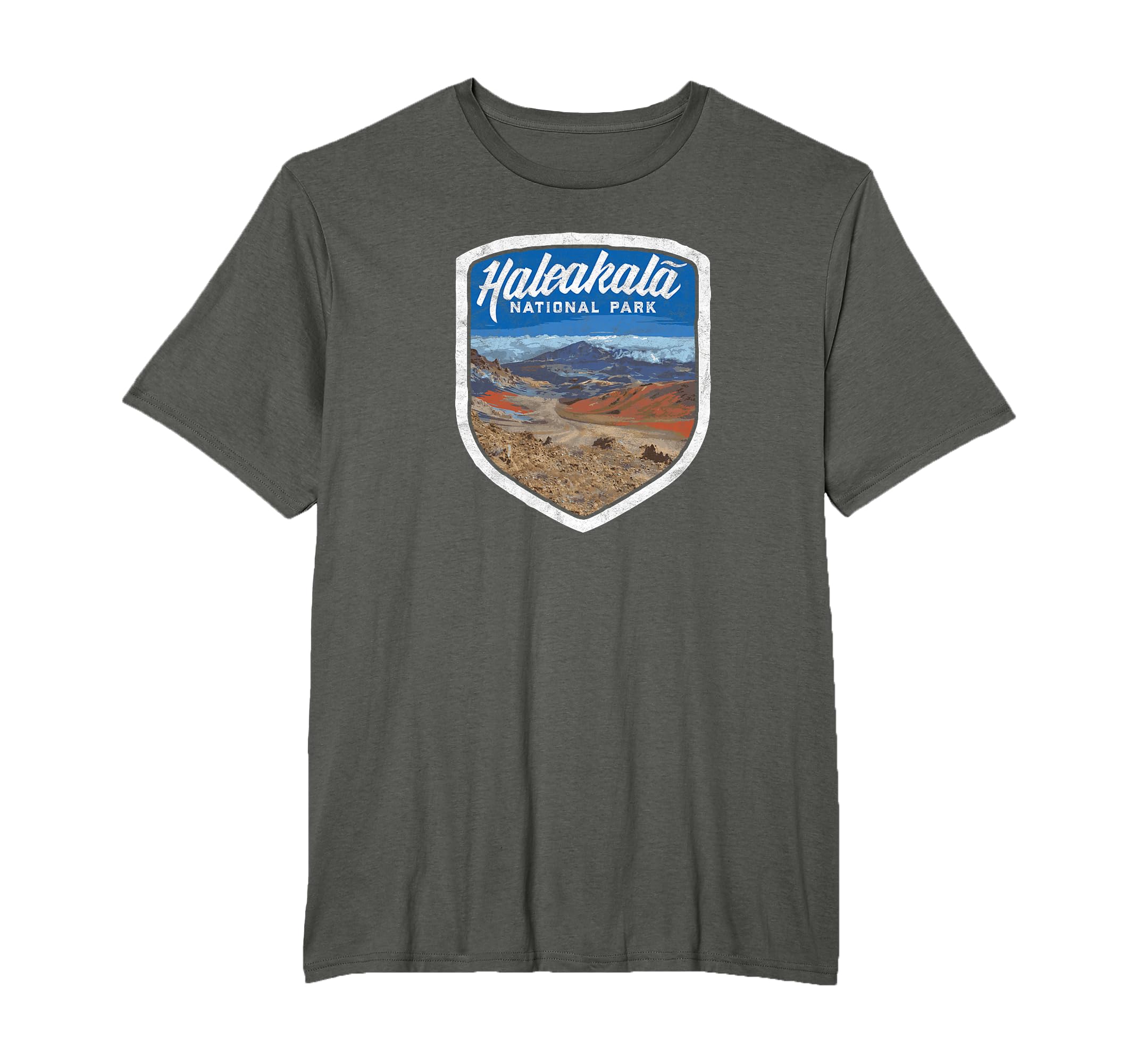 Haleakala National Park Badge T-Shirt - Aesthetic Graphic Men Women - T-Shirt, Sweatshirt, Hoodie
