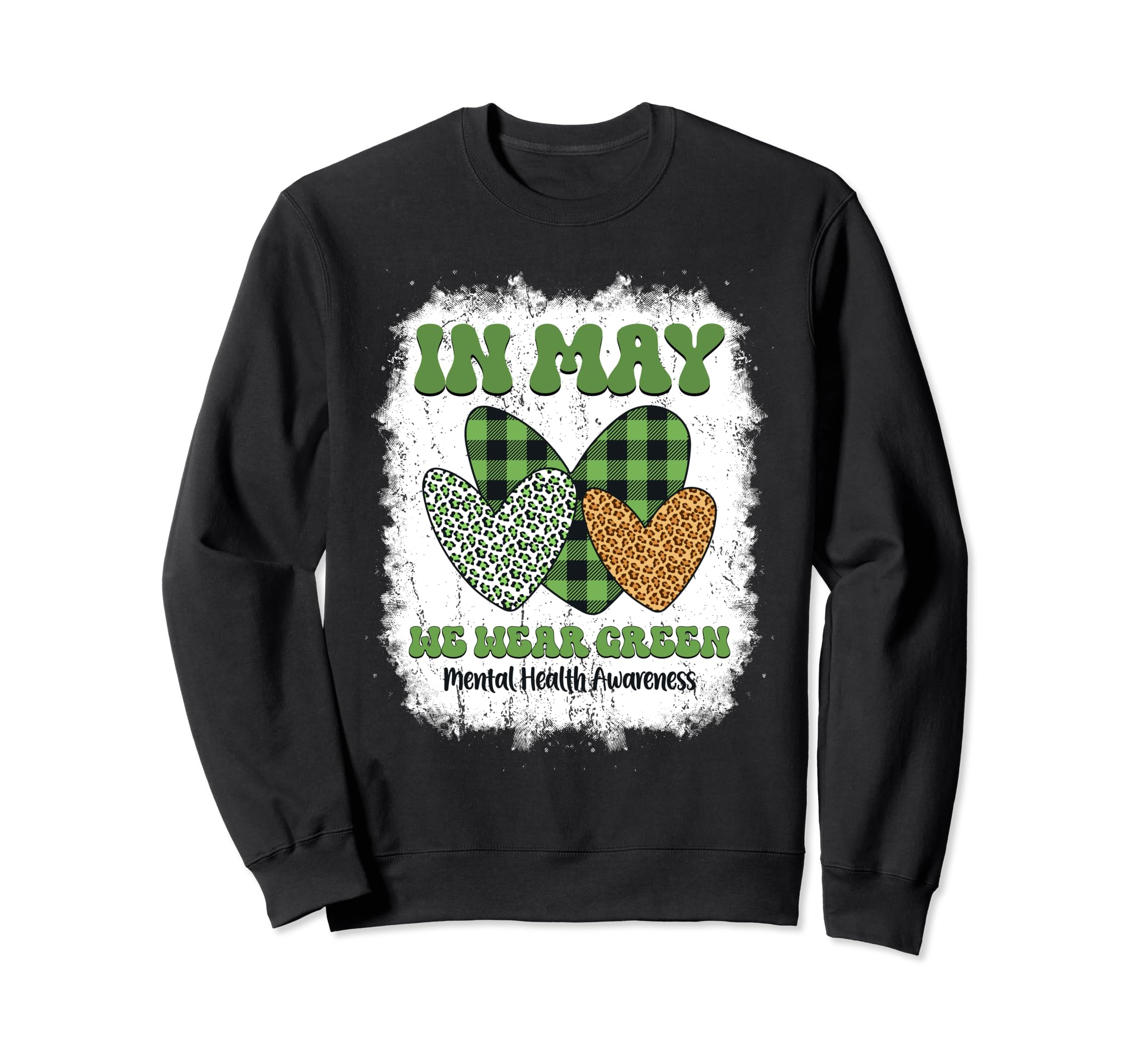 Green Leopard May We Wear Green Sweatshirt - Streetwear Style Men Women - T-Shirt, Sweatshirt, Hoodie