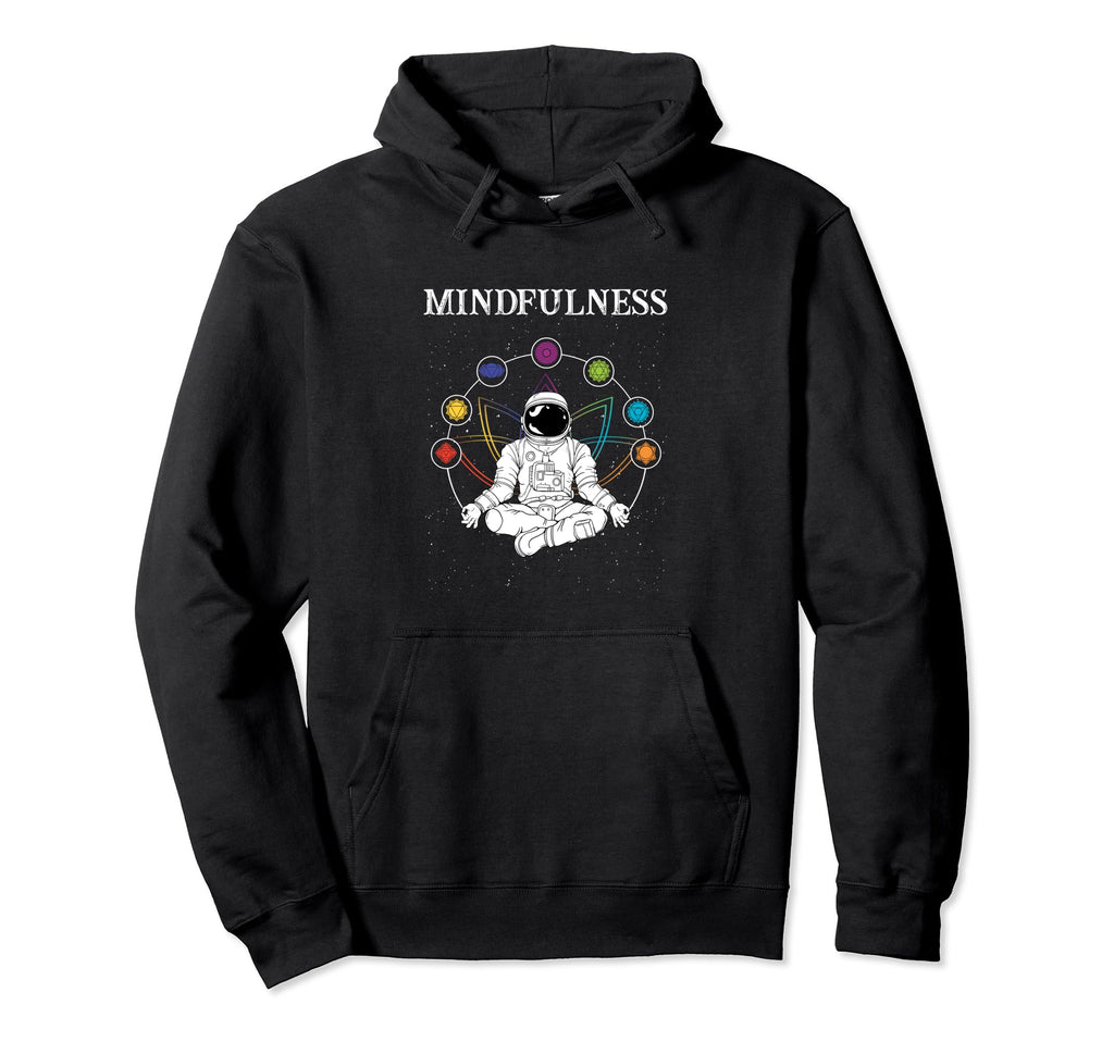 Mindfulness Namaste Spiritual Hoodie - Fun Novelty Design for Adults - T-Shirt, Sweatshirt, Hoodie